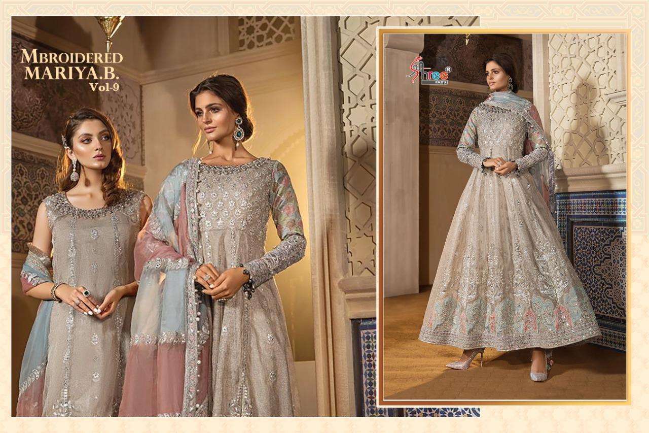 shree fab m embroidered